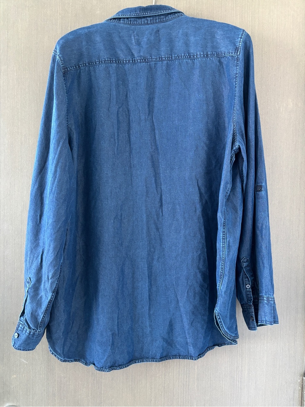 Babaton (Aritzia) Chambray Button Down Shirt - Size XL - Picture 2 of 7
